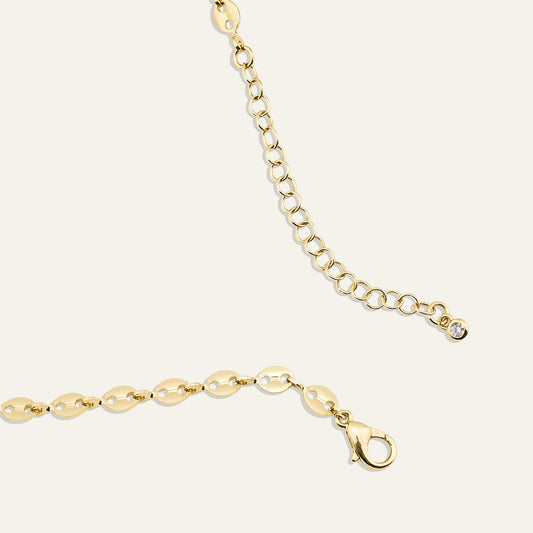 Dainty Anchor Link Necklace