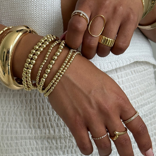 Metallic Stack Bracelet