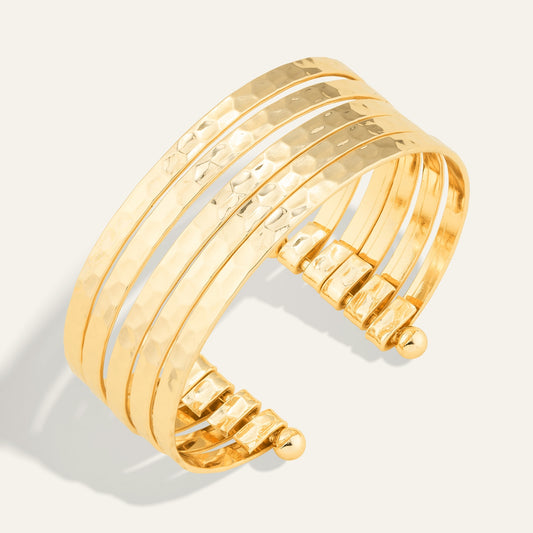 Hammered Cuff Bracelet