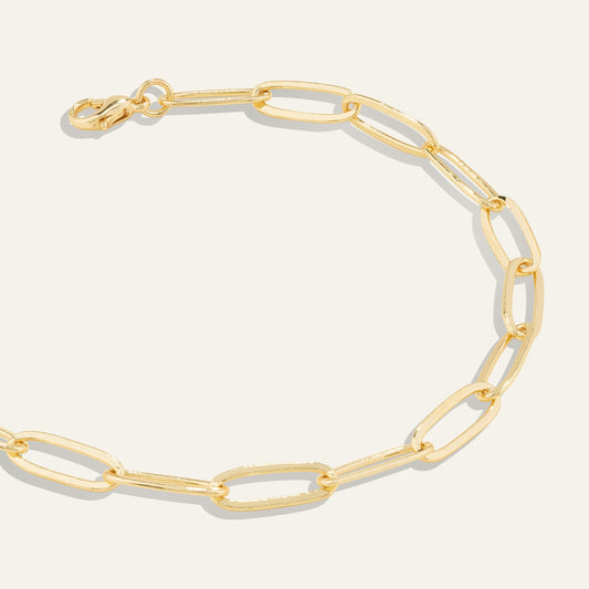 Dainty Oval Link Chain Bracelet