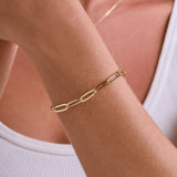 Dainty Oval Link Chain Bracelet