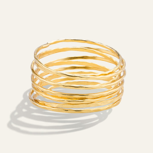 Textured Spring Ring