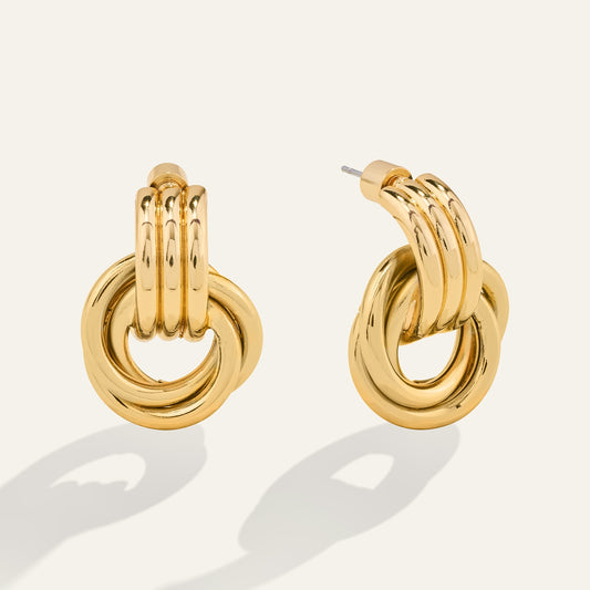 Chunky Knot Earrings