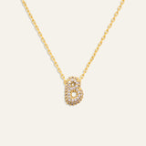 Bubble Luxe Initial Necklace