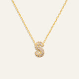 Bubble Luxe Initial Necklace