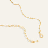 Golden Cross Pendant Necklace