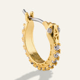 Snake Hoop Earrings