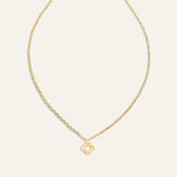 Twice Tied Pendant Necklace