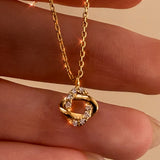 Twice Tied Pendant Necklace