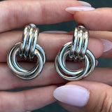 Chunky Knot Earrings