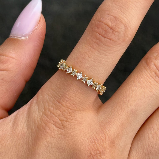 Mosaic Band Ring