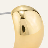 Teardrop Huggie Earrings