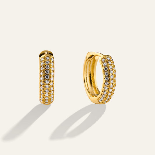 Studded Hoop Earrings