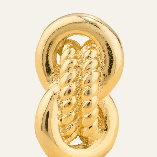 Double Knot Stud Earrings