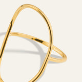 Oval Minimalist Ring