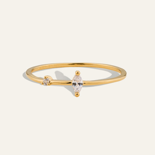 The Marquise Duo Ring