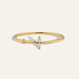 The Marquise Duo Ring