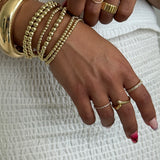 Simulated Eternity Band Ring