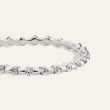 Simulated Eternity Band Ring