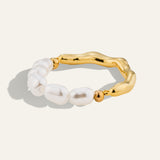 The Pearl Bead Ring