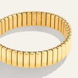 Metallic Bar Stretch Bracelet
