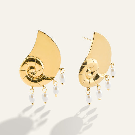 Ocean Shell Earrings