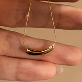 Streamline Tube Necklace