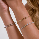 Dainty Oval Link Chain Bracelet