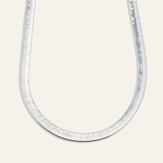 Herringbone Dainty Necklace
