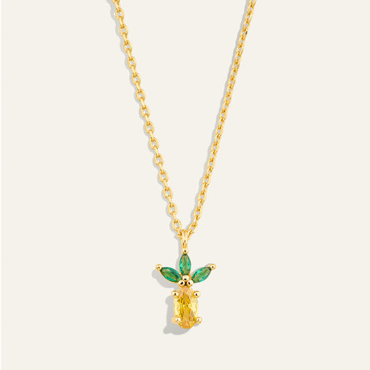 Radiant Pineapple Necklace