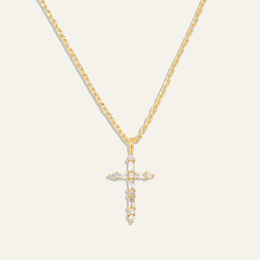 Luminous Cross Necklace