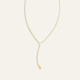 Drape Shine Pendant Necklace