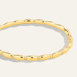 Studded Hinge Bangle Bracelet