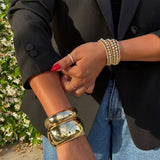 Metallic Stack Bracelet