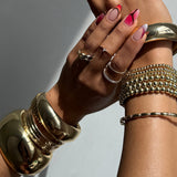 Rounded Cuff Bracelet