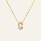 Bubble Luxe Initial Necklace