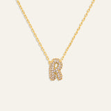 Bubble Luxe Initial Necklace