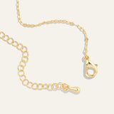 Halo Circle Pendant Necklace