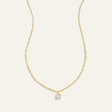 Halo Circle Pendant Necklace