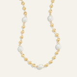 Pearl Station Necklace