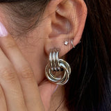 Chunky Knot Earrings