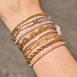 Oval Link Chain Bracelet