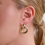 Ring Drop Earrings