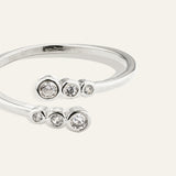 The Studded Open Band Ring