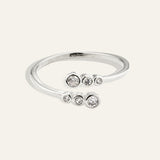 The Studded Open Band Ring