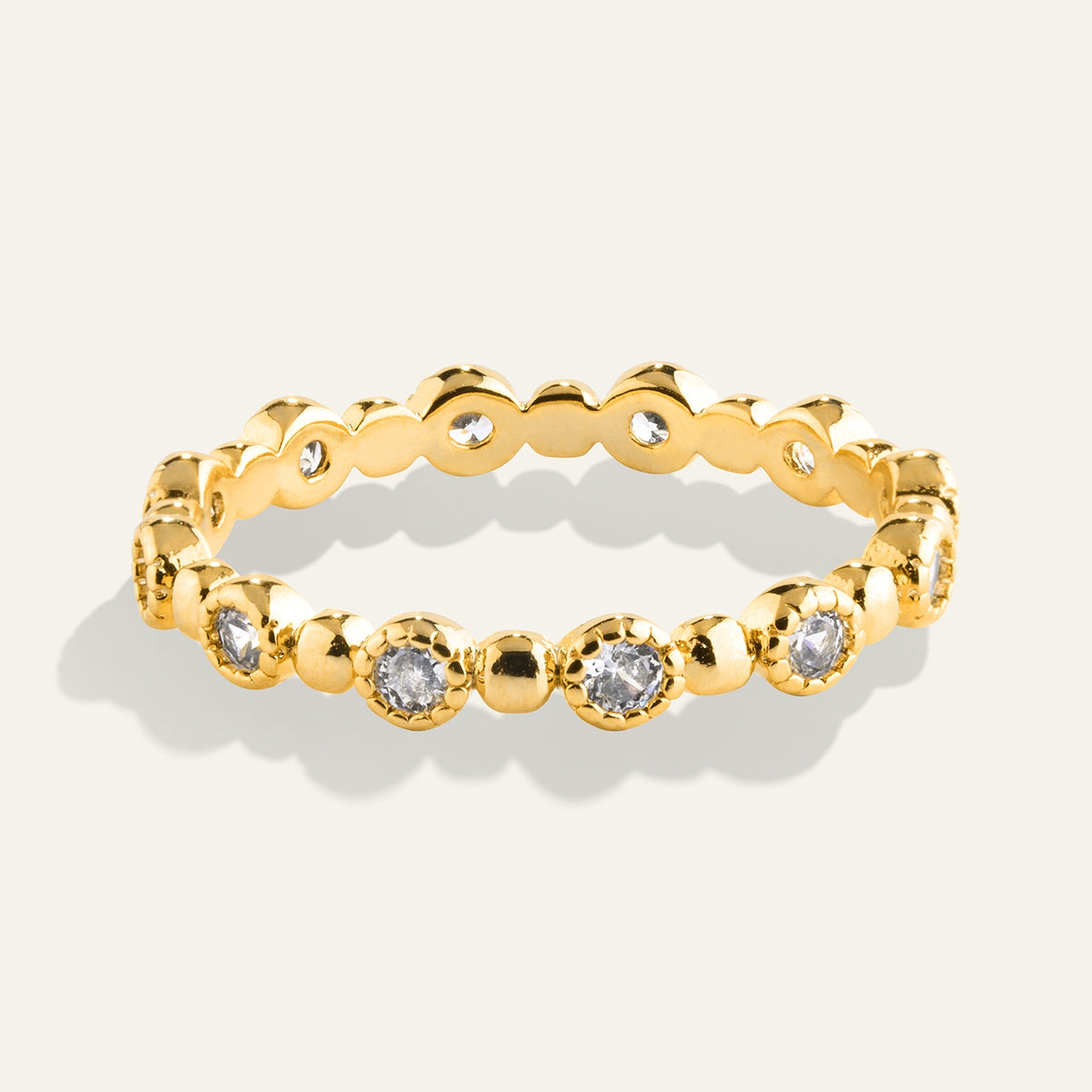 Halo Band Ring