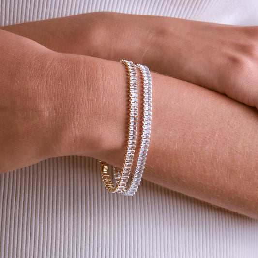 Baguette Tennis Bracelet