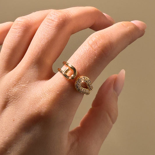 Pave Loop Ring