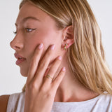 The Studded Open Band Ring