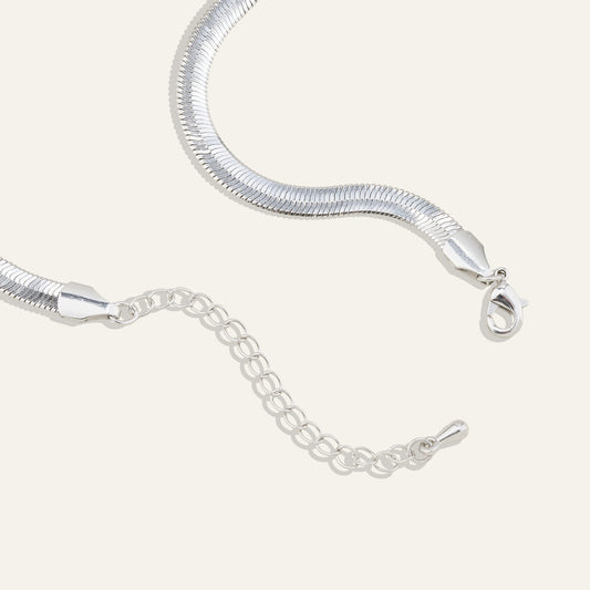 Herringbone Dainty Necklace